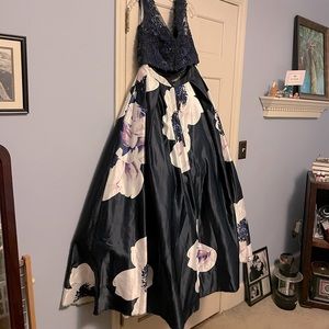 Madison James two-piece ball gown